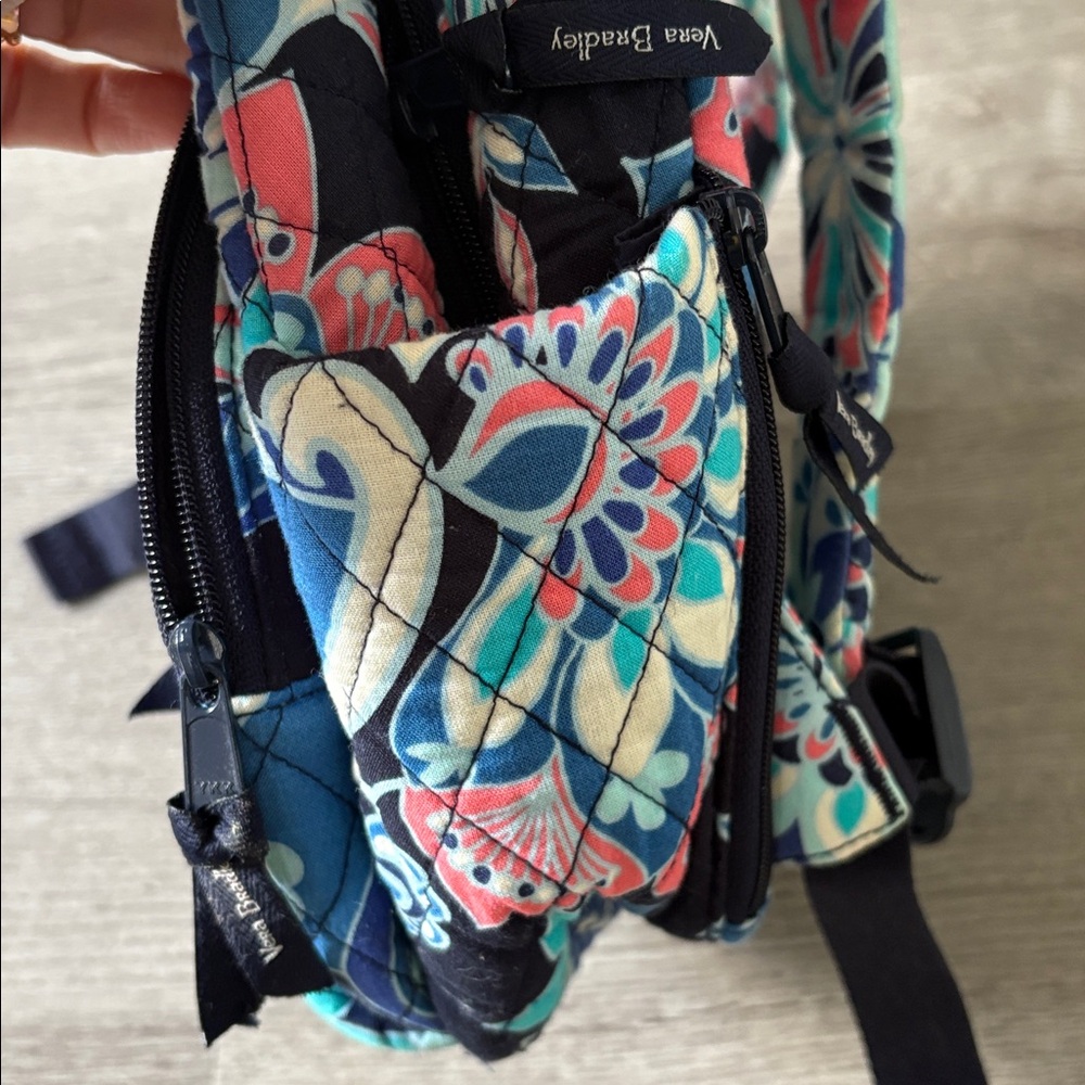 Vera Bradley Floral Patterned Backpack - image 6